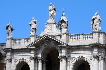 Detail of the Papal Basilica of Saint Mary Major