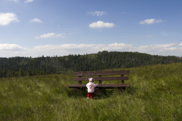 Na górskim szlaku, odpoczynek © Piotr Szpakowski