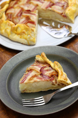 homemade bacon lattice pie