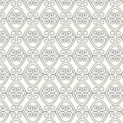 abstract line and curve pattern vector background