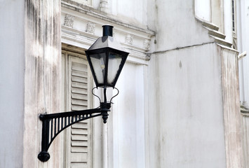 A beautiful ancient lamp of St. Paul's Cathedral, Kolkata