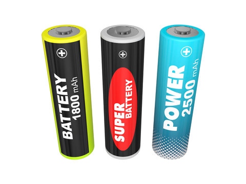 Three AA batteries