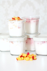 yogurt in cup