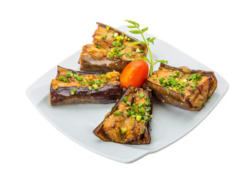 Grilled eggplant