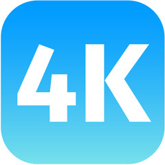 4K Ultra HD TV icon