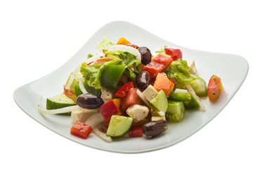 Delicous greek salad