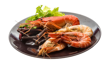 Giant Freshwater Prawn and king prawns