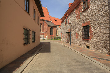 Fototapeta na wymiar Kraków - zabytkowe ulice