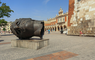 Obraz premium Cracow - the main place