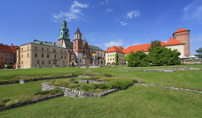 Fototapeta na wymiar Cracow - Castle