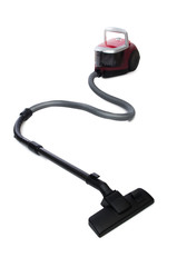 Vacuum cleaner isolated on the white background