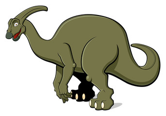 Parasaurolophus for children