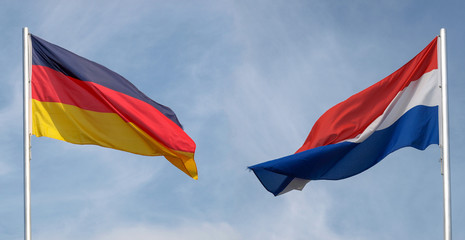 Germany and Netherlands flag