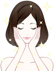 美容　マッサージ　キラキラ