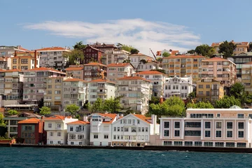 Zelfklevend Fotobehang Panorama of Istanbul , Turkey. © Emoji Smileys People