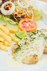 Grill seabass