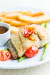 Barramundi steak