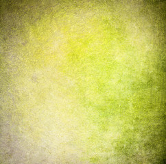 Grunge yellow painted background