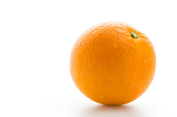 Orange isolated on white