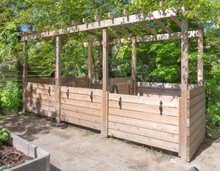 Wooden Compost bins