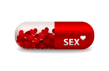 vector pill of sex
