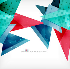 Geometric shape abstract futuristic background