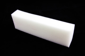 white sponge isolated