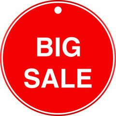 Big sale label