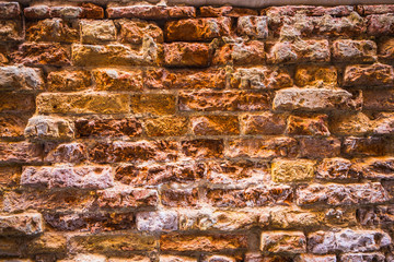 Background of  old brick wall texture