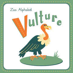 Letter V - Vulture