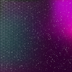 Abstract triangles background