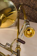 Obraz na płótnie Canvas Trombone