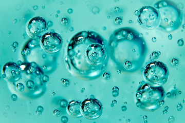 Bubbles of air