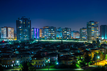 Beautiful city at night