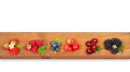 Different type of berry fruits