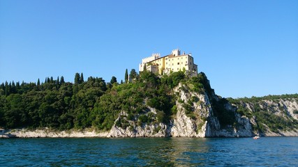 Fototapeta na wymiar Castello di Duino, Trieste, Italy