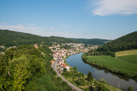 Neckar bei Neckarsteinach