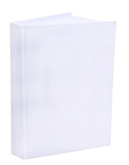 Blank book isolated on white