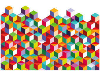 Obraz premium Stapel Wand