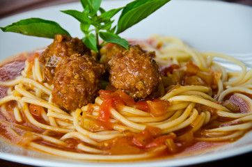pasta meatball