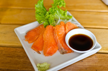Salmon Sashimi