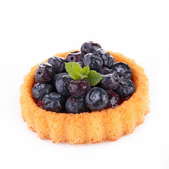 blueberry tart