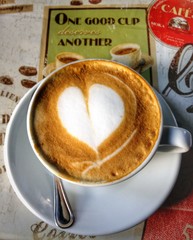 Tazza di cappuccino