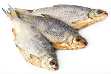 three smoked fish roach