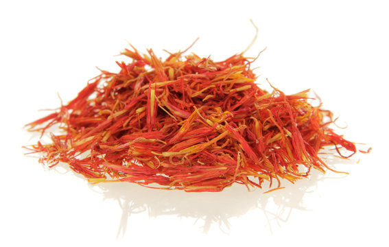 heap pile of saffron