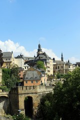 Fototapeta na wymiar Altstadt von Luxemburg