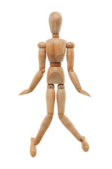 Wooden mannequin