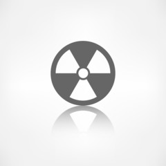 Radiation danger icon