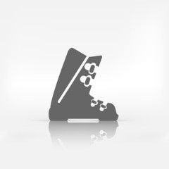 ski shoes web icon