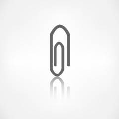 Paper clip icon